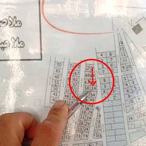قیمت خرید و فروش زمین محدوده 100 متر قطعه 59 پشت سامان زمین‌های مصطفی شکره