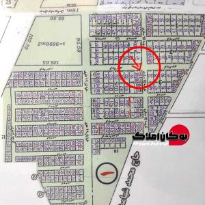 قیمت خرید و فروش زمین غیر محدوده دو نبش 100 متر قطعه 98 حاجی محمد شهامت کلتپه