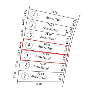 فروش زمین کشاورزی 1171 متر قطعه 4 روستای یکشوه