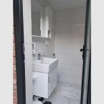 نمای بیرون خانه کلنگی بازسازی شده لوکس 100 متر شهامت کوچه آرمان 18