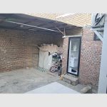 نمای بیرون خانه کلنگی بازسازی شده لوکس 100 متر شهامت کوچه آرمان 18