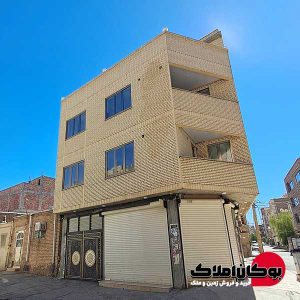 خرید و فروش ساختمان مسکونی دو نبش 81 متر سه راه شهامت لوکس بوکان املاک