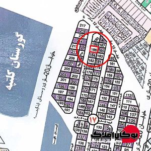 قیمت خرید و فروش زمین غیر محدوده 120 متر قطعه 186 زمین‌های احمدی (دیم قبران کلتپه) بوکان املاک