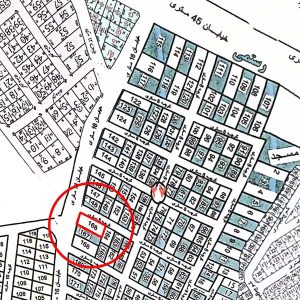 قیمت خرید و فروش زمین دو نبش 143 متر قطعه 168 زمین های دیم رستمی بوکان املاک