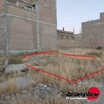 قیمت فروش زمین خام مسکونی 120 متر قطعه 152 زمین های یوسفی شهرک جوانان بوکان املاک