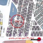 فروش زمین غیر محدوده دو نبش 119 متر قطعه 65 زمین های احمدی بوکان املاک