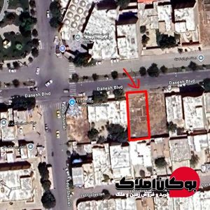 قیمت خرید و فروش زمین مسکونی تجاری 300 متر روی خیابان شهرک فرهنگیان بوکان املاک