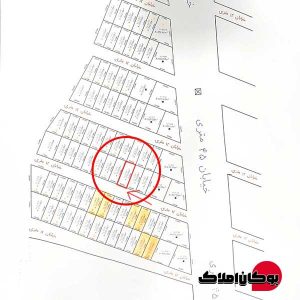 قیمت خرید و فروش زمین خام 250 متر قطعه 528A مالک علی پهلوانی شهرک دامداران بوکان املاک