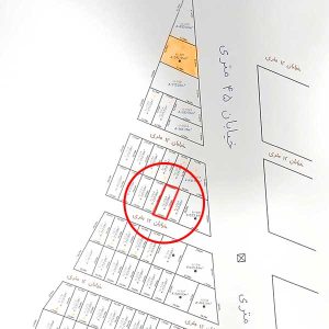 قیمت خرید و فروش زمین خام 250 متر قطعه 508B مالک علی پهلوانی شهرک دامداران بوکان املاک