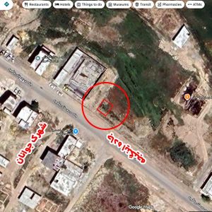 قیمت خرید و فروش زمین خام دو نبش 168 متر روی خیابان اینگیجه شهرک جوانان بوکان املاک