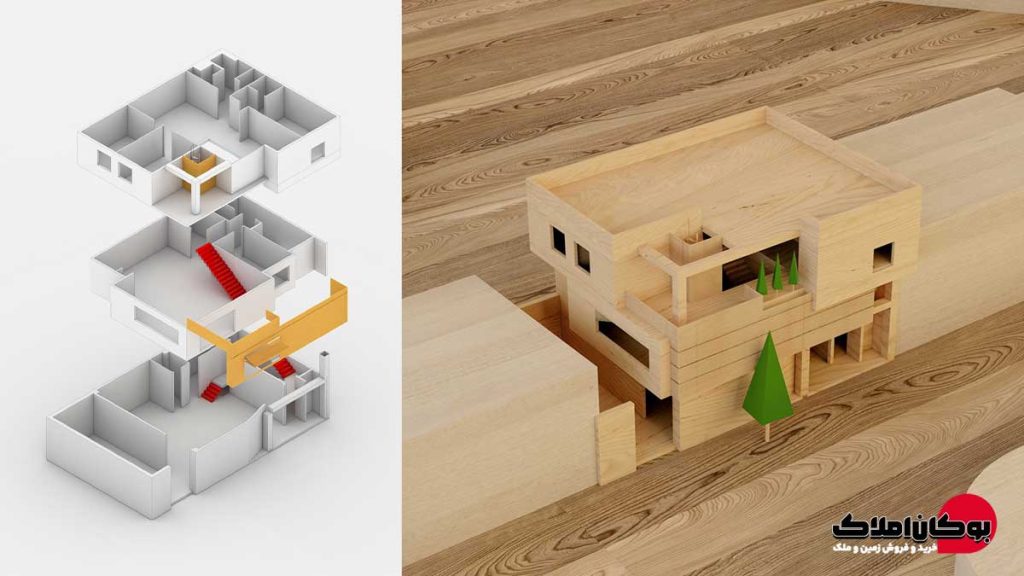 طراحی خانه مدرن امینی در بوکان؛ تلفیق اصالت بومی با معماری معاصر