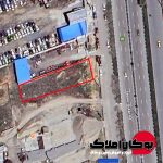 فروش زمین خام دوبر 610 متر روی خیابان بوکان سقز بوکان املاک