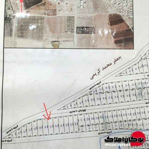 قیمت فروش زمین غیرمحدوده 102 متر قطعه 37 جعفر محمد کریمی روستای حصار سایت بوکان املاک